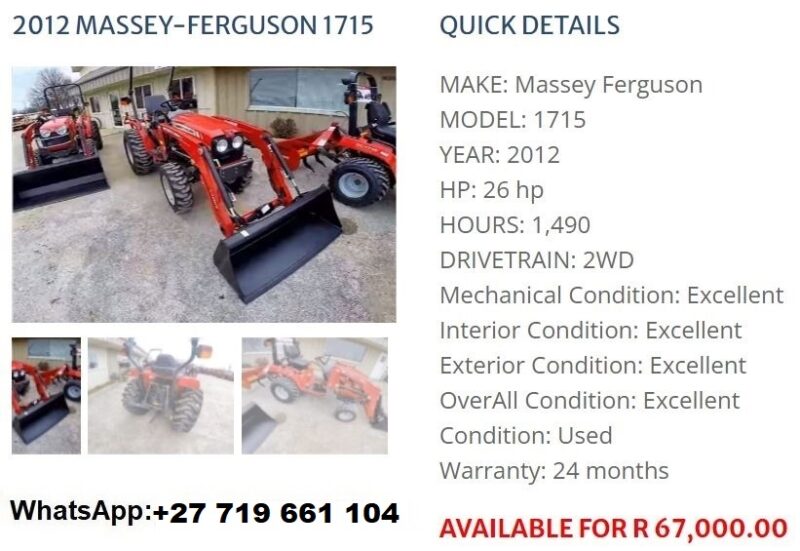 Used Tractor for sale John Deere for sale